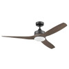 Honeywell Lynton 52 Inch Matte Black Ceiling Fan 51853-30