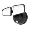Cooper Lighting Next Gen Battery-Powered LED Security Floodlight 2 Head W/ SEC2HSBATMBLK
