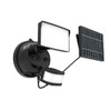 Cooper Lighting Next Gen Solar-Powered LED Security Floodlight 1 Head W/ Motion SEC1HSSOLMBLK