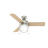 Hunter Acumen 42 In. 3-Blade Led Ceiling Fan W/ Light (Matte Nickel)