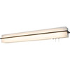 AFX Apex 50 In. LED Overbed Fixture Jute/Espresso, 3000k