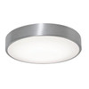 AFX Octavia 12 In. LED Flush Mount Brushed Aluminum 120v, 30/35/40k
