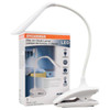Sylvania 4000k Clip-On Led Desk Lamp, Rechargeable