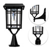 Gama Sonic Prairie Bulb Solar Light 3 Inch Mounts, 1.3 Watts, Black