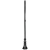 Gama Sonic 10 Feet Commercial Pole - 3 Inch Diameter, Black Powder Aluminum