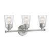 Satco Bransel 3-Light Bath Vanity Fixture