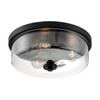 Satco Sommerset 3-Light Flush Mount Light