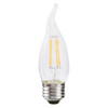 Sylvania Truwave 5.5w B10 Bent Led Decorative Bulb (Med. Base) (5000k) (12-Case)