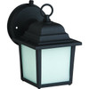 Seasons Porch 5.25 X 8 In. 1-Light Outdoor Lantern (Black)