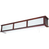 AFX Cameron 40 In. LED Overbed Fixture Cherry, 3000k