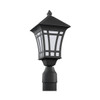 Generation Lighting Herrington 16.5 In. 1-Light Outdoor Lantern (Black)