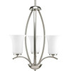 Progress Lighting Joy 3-Lamp Led Entryway Lighting (White Etched)