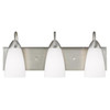 Generation Lighting Seville 3-Light Bath Vanity Fixture (Brushed Nickel)
