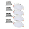 Cooper Lighting 6 Halo Microedge 13.8 Watt Led Downlight, Direct Mount 4-Pack