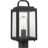 Progress Lighting Grandbury Collection Black One-Light Post Lantern