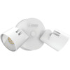 Lithonia Lighting LED Residential Floodlights, Round Head, 120v, 4000k, White Hgx LED 2rh 40k 120 Wh