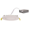 Halco 4in. Selectable Cct Ultra-Slim Canless Integ Led Recessed Rnd Wet Loc Cec