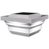 Classy Caps 4 X 4 Inch White Pvc Regal Solar Post Cap