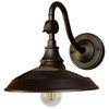 Classy Caps Dark Bronze Solar Barn Light