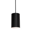 AFX Tyke 4 In. Medium Base Pendant Fixture Black 120v