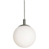 AFX Loretto 12 In. Medium Base Pendant Fixture Satin Nickel 120v