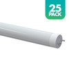 Simply Conserve 32w Eq 1800-Lum 4-Ft Hybrid T8 Led Tube Dlc 5000k Case Of 25