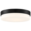 Access Lighting Roma Led Flush Mount Matte Black Finish