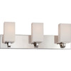 Nuvo Lighting Vista 23.25 In. 3-Light Incandescent Bath Vanity Fixture