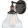 Nuvo Lighting 7 In. 1-Light Incandescent Wall Sconce (Rustic Bronze)
