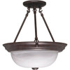 Satco 60/209 Incandescent Semi-Flush Mount Light