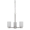 Westinghouse Sylvestre 3-Light Indoor Chandelier (B. Nickel)