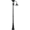 Gama Sonic Everest Solar Lamp In Black With Pole