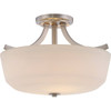 Nuvo Lighting Laguna Incandescent Semi-Flush Mount Light