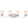 Nuvo Lighting Laguna 33 In. 4-Light Incandescent Bath Vanity Fixture