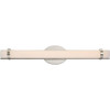 Nuvo Lighting Slice 4.5 In. 1-Light Led Wall Sconce (Polished Nickel)
