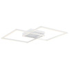 Access Lighting Squared Led Flush Mount Or Wall Sconce White Finish
