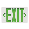 Halco Evade 120-277-Volt Integrated Led White Green Exit Sign Remote Capacity