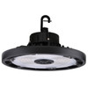 Halco 1' 150-Watt Led Dim Black Round Ufo High Bay 2 Cct And Lumen Selectable