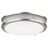 Halco 16" Brush Nickel Select Led Flush Mount 2700/3000/3500/4000/5000k