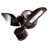 Eran 45w Int Led 100-Degree Bronze Motion Outdoor Flood Spot 6000 Lumens 4000k