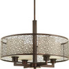 Progress Lighting Mingle Antique Bronze Four-Light Medium Pendant