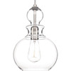 Progress Lighting Staunton Brushed Nickel 8-1/2 One-Light Pendant
