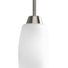 Progress Lighting Wisten Brushed Nickel 6-3/4 One-Light Mini-Pendant