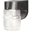 Liteco Black Fitter Neck LED Outdoor Pocket Jelly Jar Lantern With Integrated