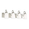 Generation Lighting Seville 4-Light Brushed Nickel Bath Light With Led Bulbs