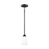 Generation Lighting Seville 1-Light Bronze Mini-Pendant