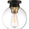 Designers Fountain Ella 8 In. 1-Light Flush Mount Light