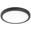 Satco Blink Pro Led 15" Cct  29.5w 120-277v  Round Surface Mount Black Fixture