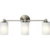 Kichler 3-Light Vanity Light Brushed Nickel