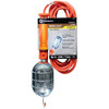 Woods 75 W 25 Ft. 16/3 Sjtw Incandescent Portable Heavy-Duty Trouble Work Light W/ Hanging Hooks